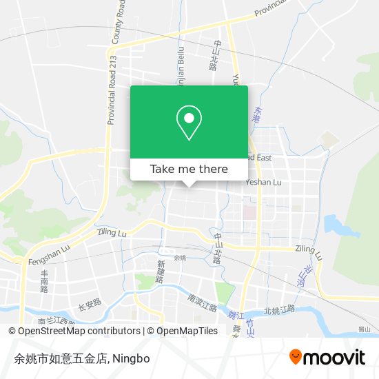 余姚市如意五金店 map