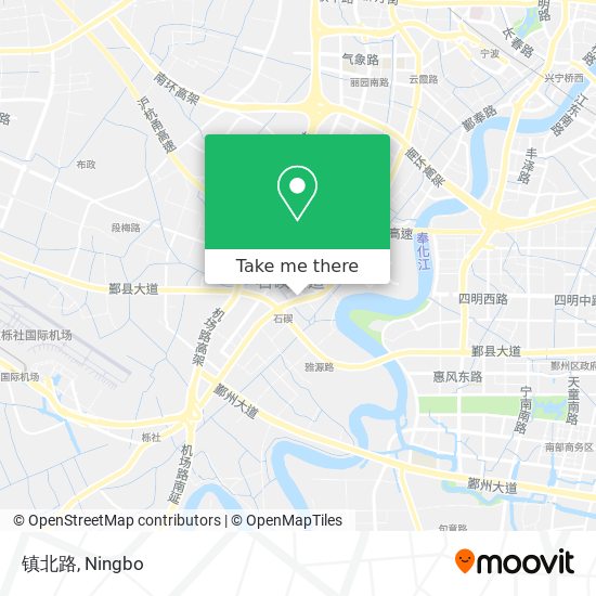 镇北路 map