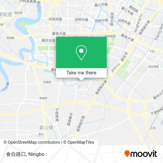 食自路口 map