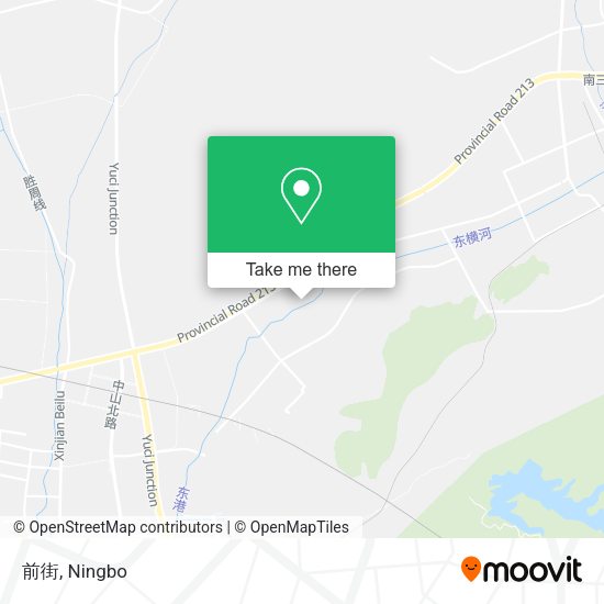 前街 map