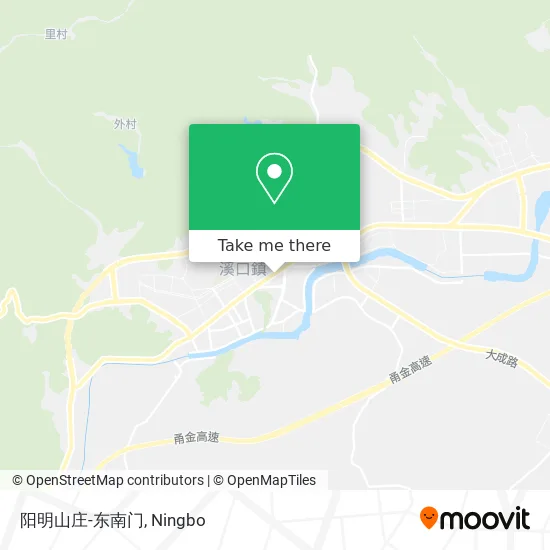 阳明山庄-东南门 map