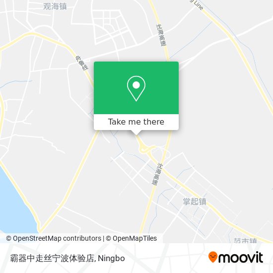 霸器中走丝宁波体验店 map