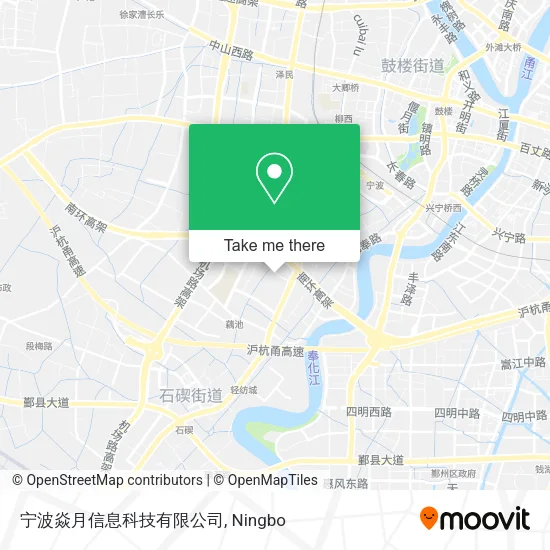 宁波焱月信息科技有限公司 map
