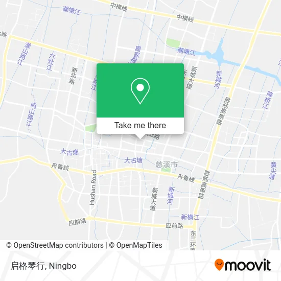 启格琴行 map