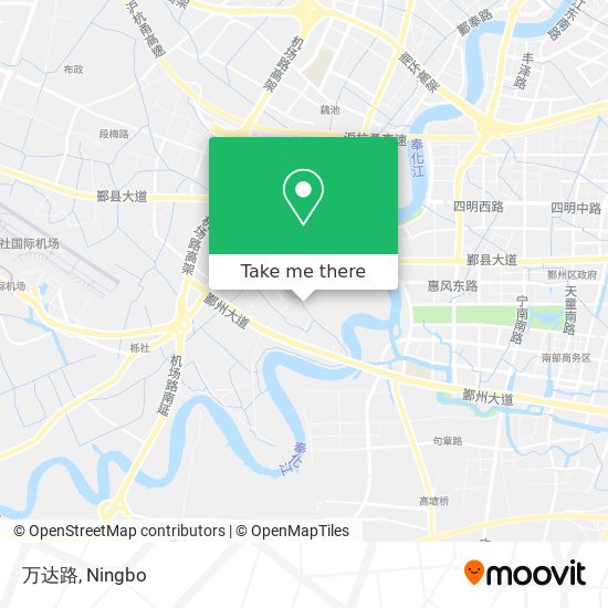 万达路 map
