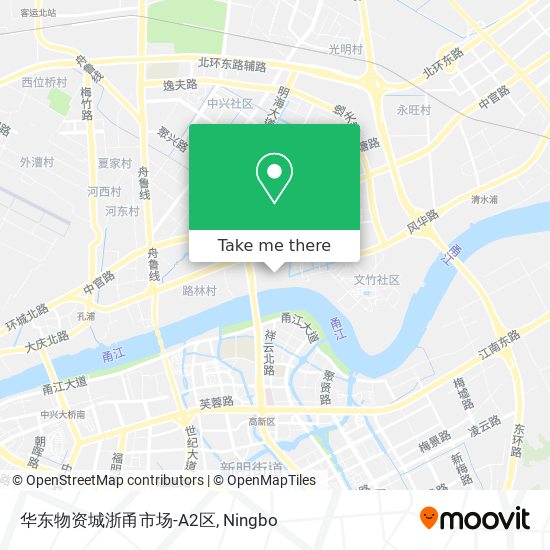 华东物资城浙甬市场-A2区 map