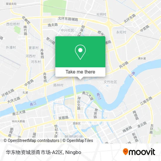 华东物资城浙甬市场-A2区 map