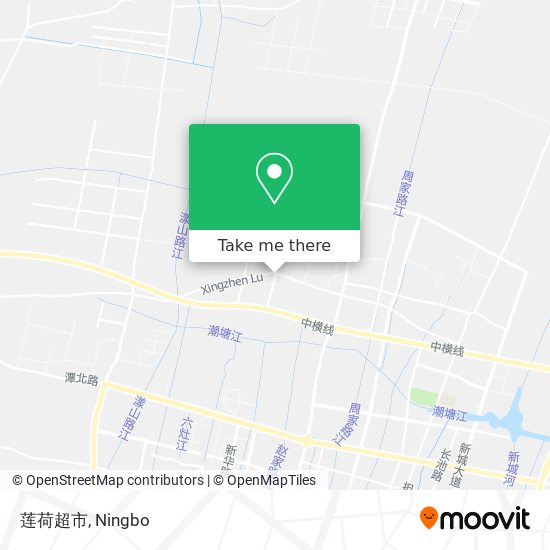 莲荷超市 map