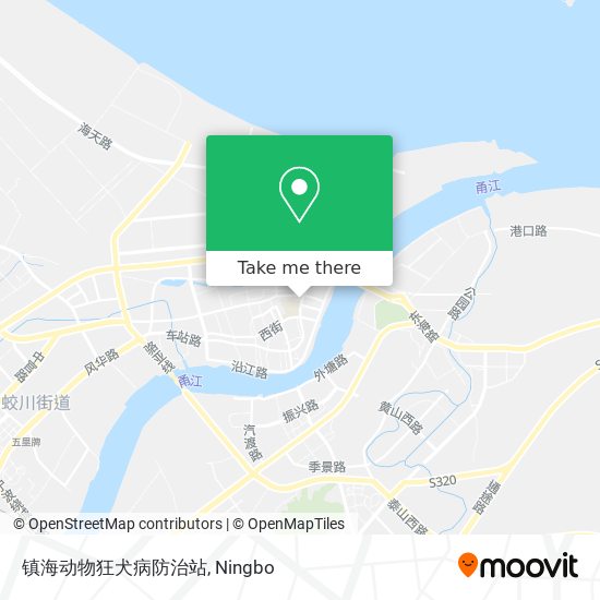 镇海动物狂犬病防治站 map