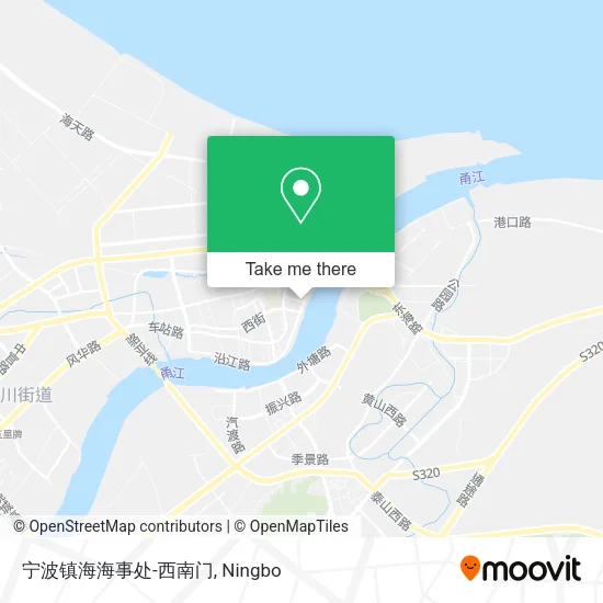 宁波镇海海事处-西南门 map