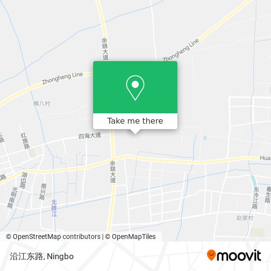 沿江东路 map