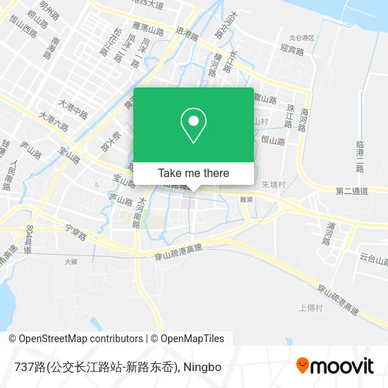 737路(公交长江路站-新路东岙) map