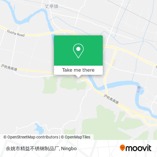 余姚市精益不锈钢制品厂 map