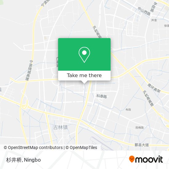 杉井桥 map