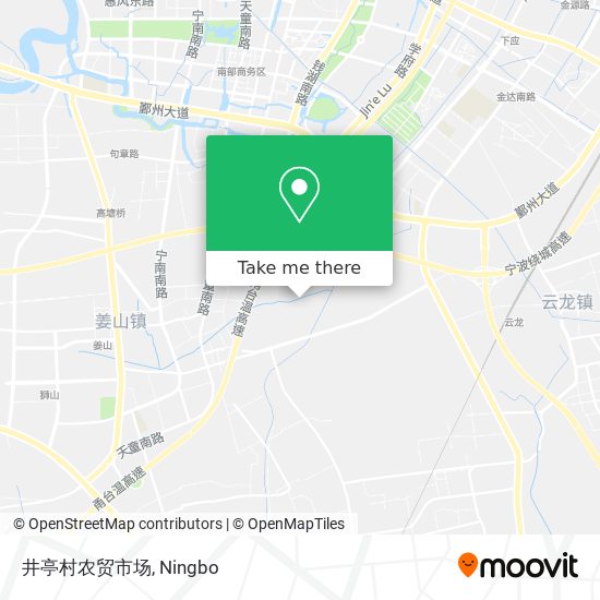 井亭村农贸市场 map