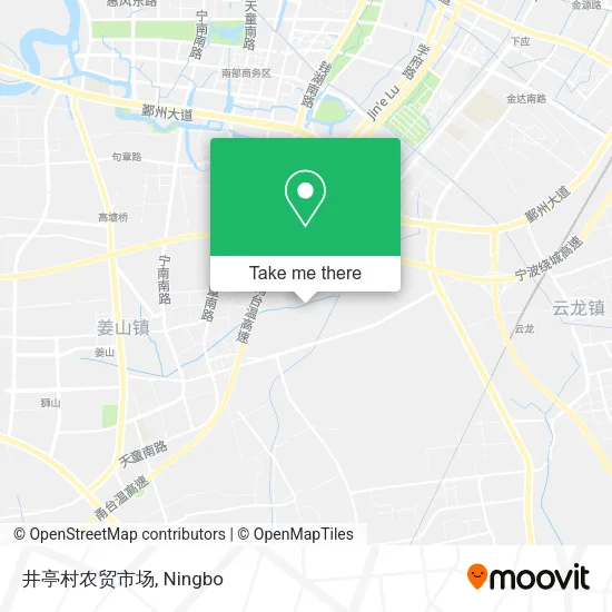 井亭村农贸市场 map