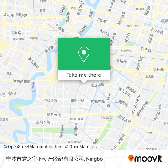宁波市寰之宇不动产经纪有限公司 map