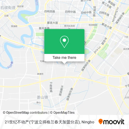 21世纪不动产(宁波立得格兰春天加盟分店) map