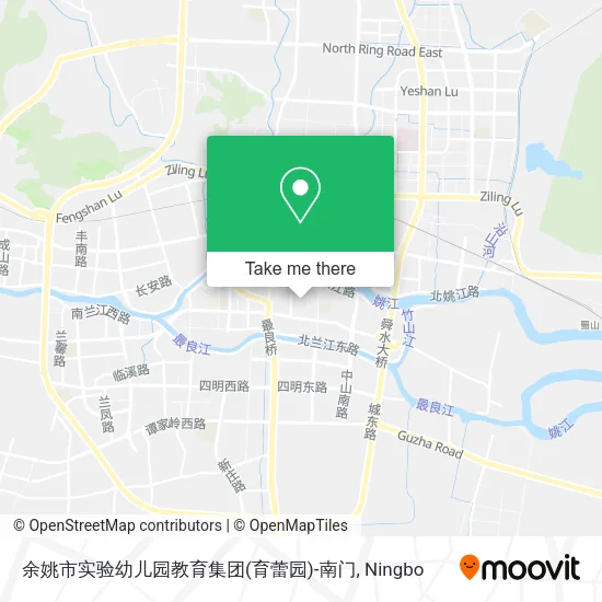 余姚市实验幼儿园教育集团(育蕾园)-南门 map