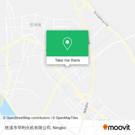 慈溪市华利火机有限公司 map