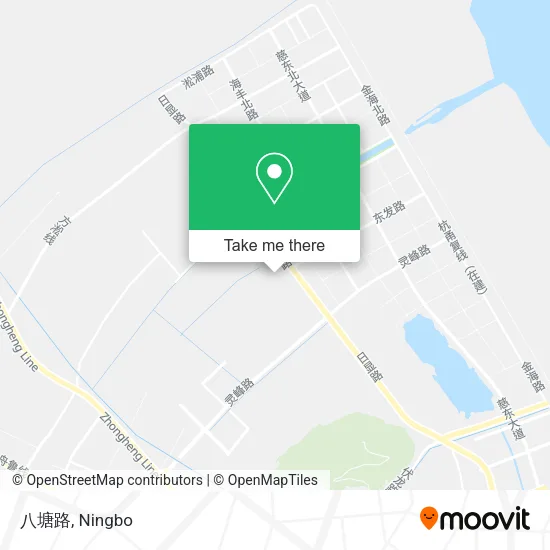 八塘路 map