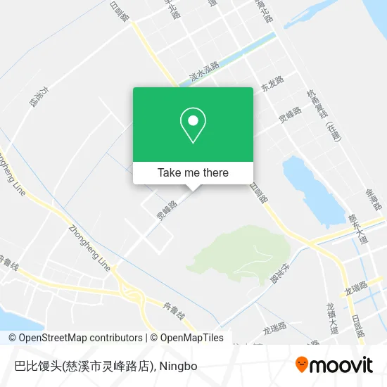 巴比馒头(慈溪市灵峰路店) map