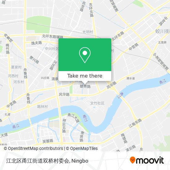 江北区甬江街道双桥村委会 map