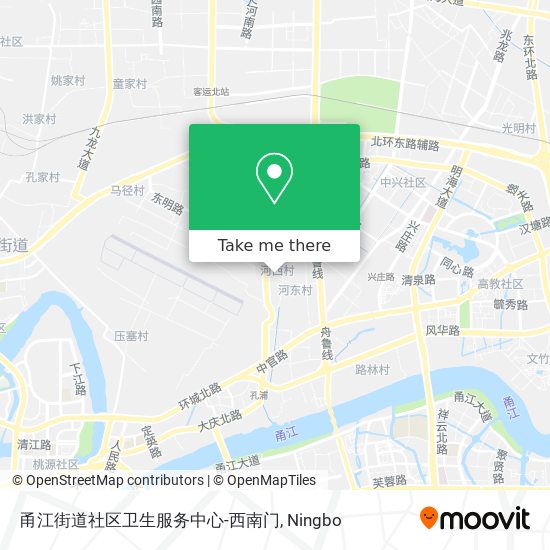 甬江街道社区卫生服务中心-西南门 map