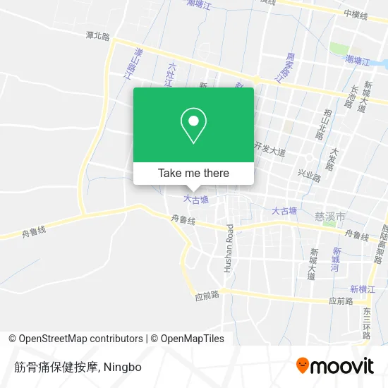 筋骨痛保健按摩 map