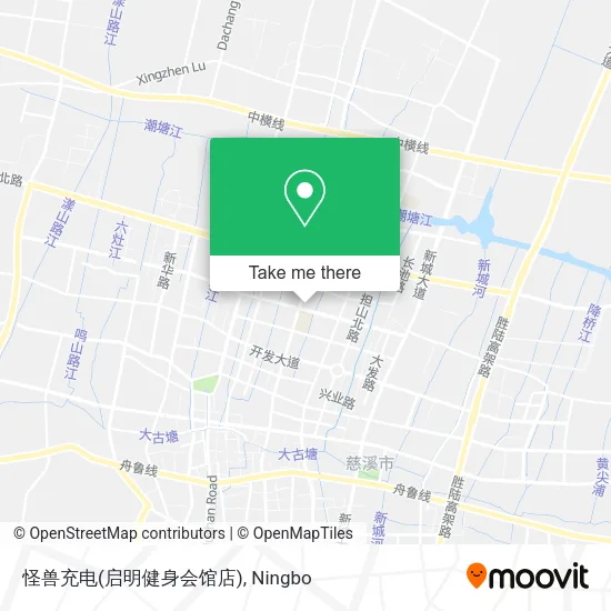 怪兽充电(启明健身会馆店) map