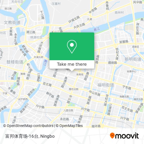 富邦体育场-16台 map