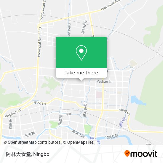 阿林大食堂 map