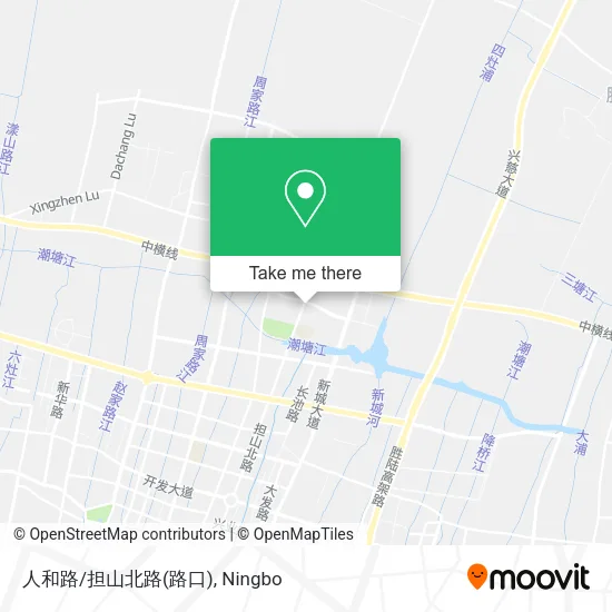 人和路/担山北路(路口) map
