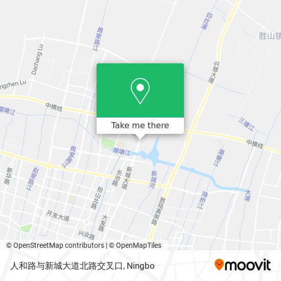 人和路与新城大道北路交叉口 map