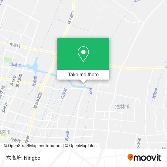东高塘 map