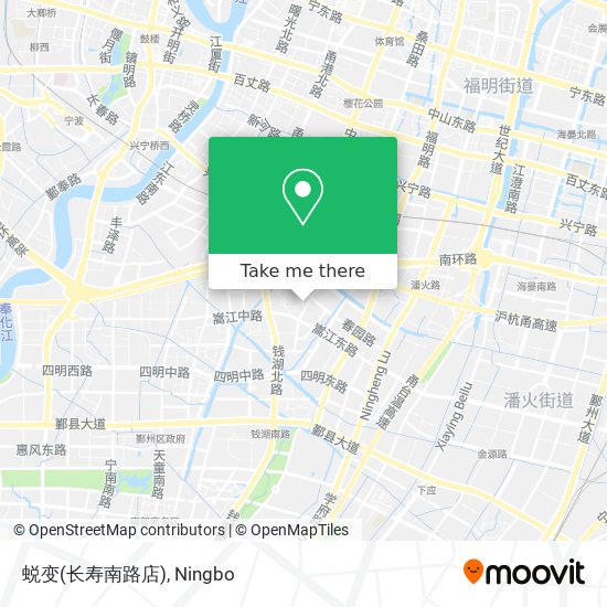 蜕变(长寿南路店) map