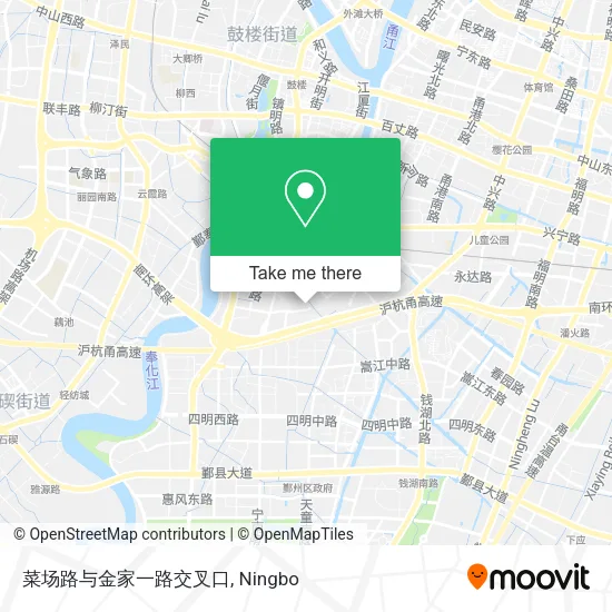 菜场路与金家一路交叉口 map