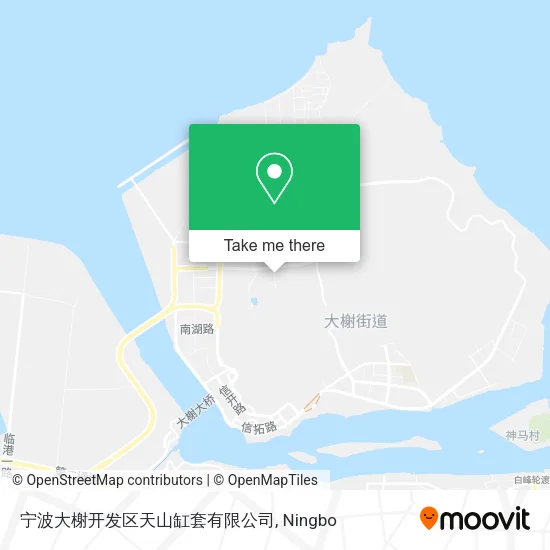 宁波大榭开发区天山缸套有限公司 map