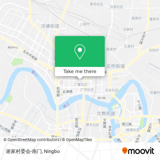 谢家村委会-南门 map