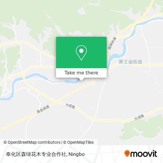 奉化区森绿花木专业合作社 map