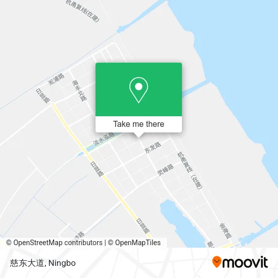 慈东大道 map