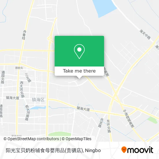 阳光宝贝奶粉辅食母婴用品(贵驷店) map
