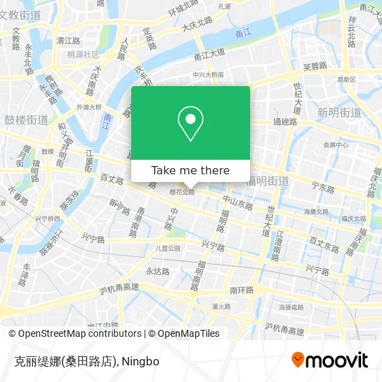 克丽缇娜(桑田路店) map