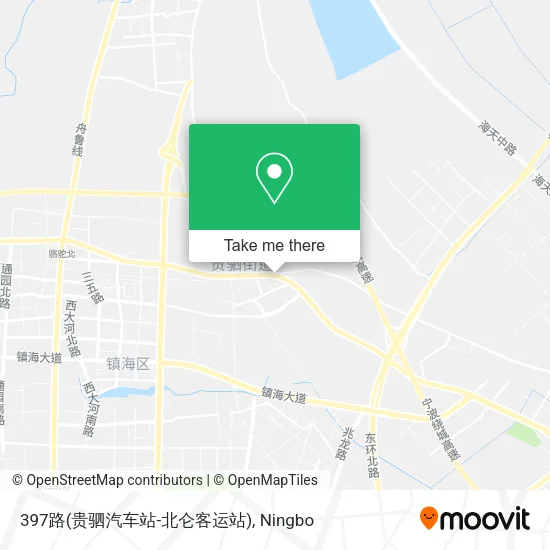 397路(贵驷汽车站-北仑客运站) map