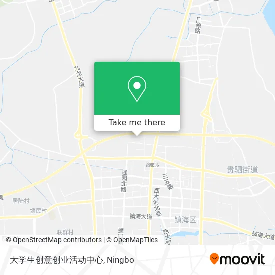 大学生创意创业活动中心 map