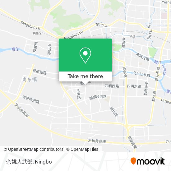 余姚人武部 map