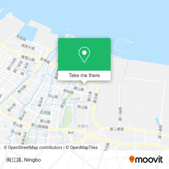 闽江路 map