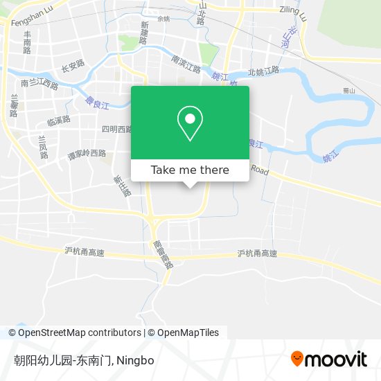 朝阳幼儿园-东南门 map