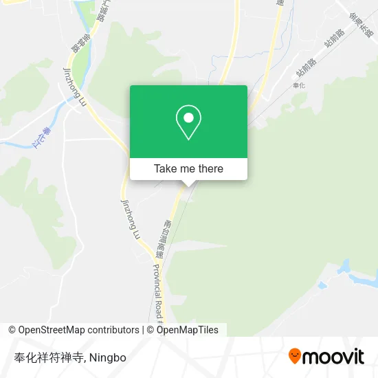 奉化祥符禅寺 map
