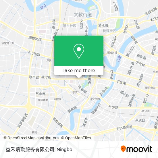 益禾后勤服务有限公司 map